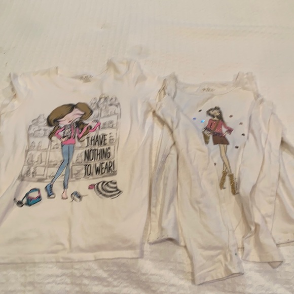 Children’s Place Girl’s Short and Long-sleeve Shirts - Picture 1 of 8